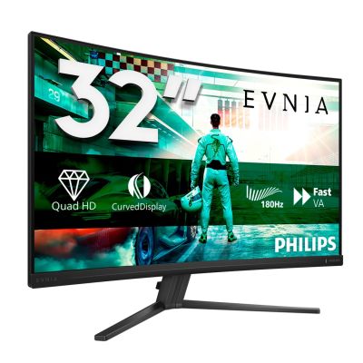 29. Philips Evnia 32M2C3500L/00 computer monitor 80 cm (31.5") 2560 x 1440 px Quad HD LCD Black
