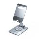 Orico PS2 foldable phone stand, 360° rotating - silver