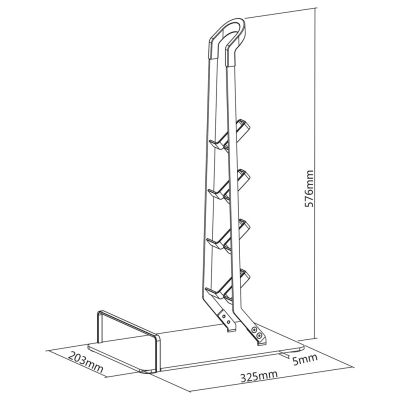 6. MACLEAN CORDLESS VACUUM CLEANER STAND MC-905