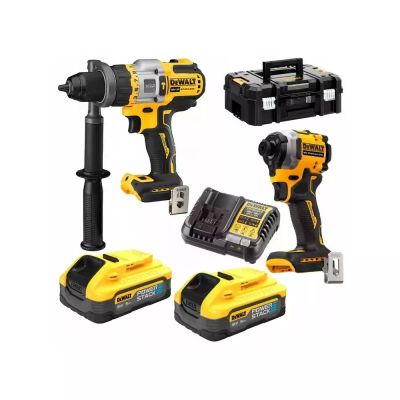 2. DEWALT COMBO KIT 18V DCK2052H2T (DCD999, DCF850) 2x5.0Ah POWERSTACK TSTAK