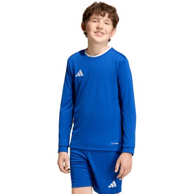 5. adidas Entrada 26 Long Sleeve Jersey Kids' Shirt, Blue, KF5886