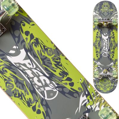 5. GREEN GHOST BEST SPORTING WOODEN SKATEBOARD