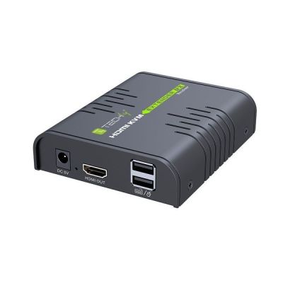 7. Techly IDATA HDMI-KVM2 KVM Extender Transmitter and Receiver