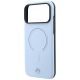 6. Mercedes Leather 3D MagSafe Case for iPhone 18 Pro Max / 17 Pro Max - Blue
