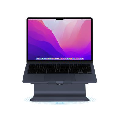 2. Rain Design MSTAND360 LAPTOP STAND WITH 360 Notebook Stand Black 38.1 cm (15")