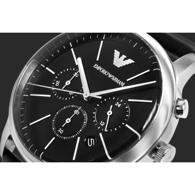 4. Men's Watch EMPORIO ARMANI Minimalist Chronograph AR11774 + BOX