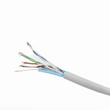 GEMBIRD FPC-5004E-L/100 network cable (F/FTP; 100m; cat. 5e; gray)