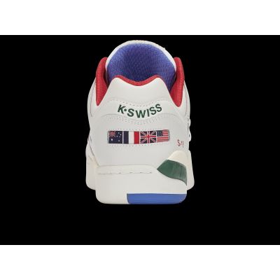 4. K-swiss SI-18 INTERNATIONALC men's sneakers white (04440-107-M)