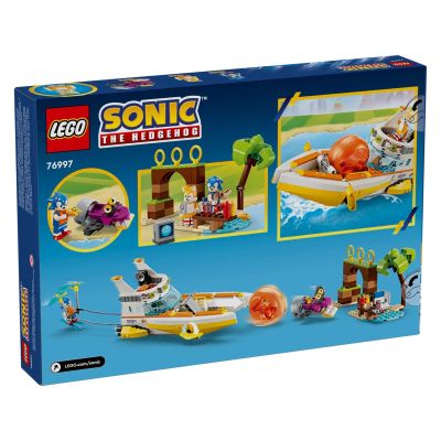 9. LEGO Sonic 76997 Tails' Boat Adventure