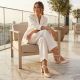 16. Sergio Leone W SK365B strappy sandals in pearl beige 