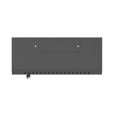 4. LANBERG TPR 10" Installation Cabinet with Mesh Panel 340×340×140, Black (Assembled)