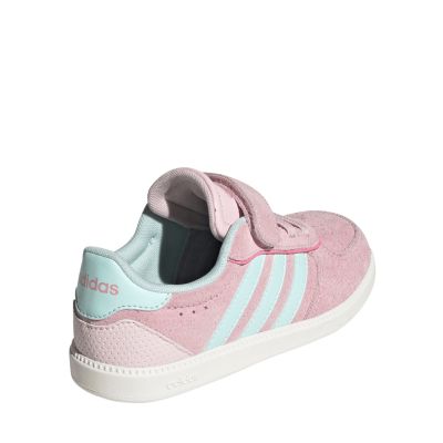 3. Adidas Breaknet Sleek pink and mint kids' shoes JS0136