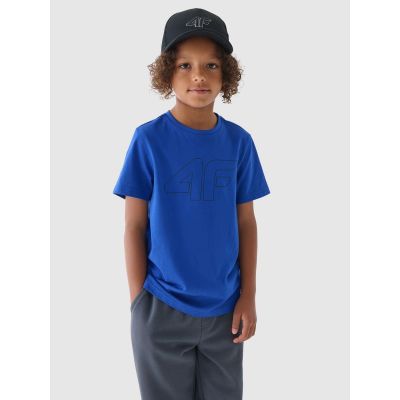 Boy's printed T-shirt 4F 4FJWMM00TTSHM1627-36S