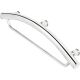 Wall-mounted towel holder - 2 in 1