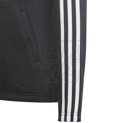 9. Adidas Essentials 3S Full-zip Hoodie Jr GQ8356