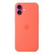 4. Apple iPhone 16 Plus Silicone Case with MagSafe - Tangerine