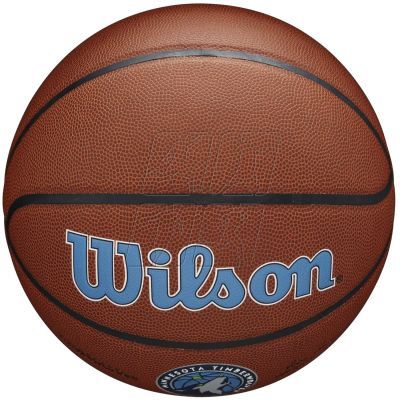 2. Ball Wilson NBA Team Minnesota Timberwolves Ball WTB3100XBMIN