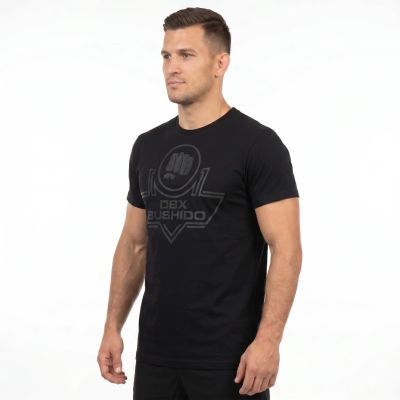 6. Men's T-shirt Black Cotton T-shirt DBX Bushido
