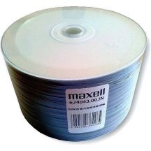 MAXELL CD-R 700MB, 50 per SHRINK package, 52X write speed, 80 min. High-quality, printable discs, vibrant colors, and long-lasting recording. Intended for Multimedia.