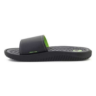 6. RIDER PUMP II SLIDE BLACK/GREEN/GRAY 12424-BO154