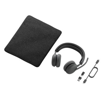 6. Logitech Zone Wireless 2 ES for Business Headset Wireless Headband Business/Everyday USB Type-C Bluetooth Graphite