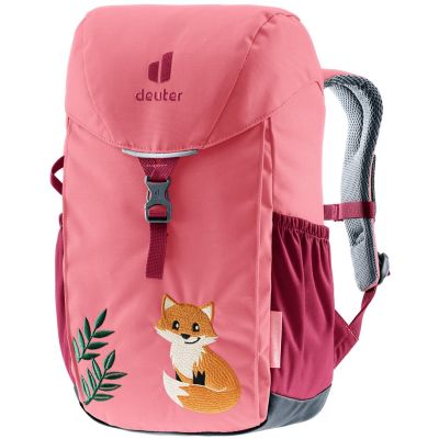 3. Deuter 3610225 hiking backpack pink, red polyester