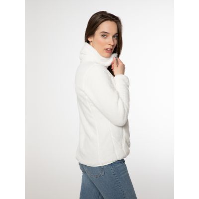 5. Women’s Full-Zip Fleece Jacket Protest RIRI beige