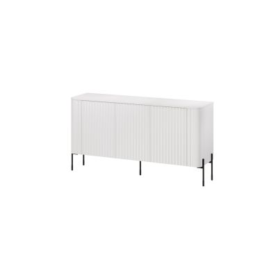 VERA chest of drawers 150x40x80 white matt