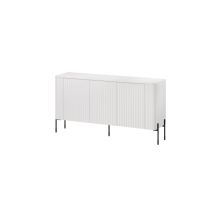 VERA chest of drawers 150x40x80 white matt
