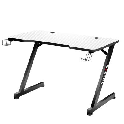 6. Huzaro Hero 2.5 White Gaming Desk