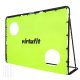 17. VIRTUFIT FOOTBALL GOAL WITH SHOOTING MAT - 215 X 150 CM