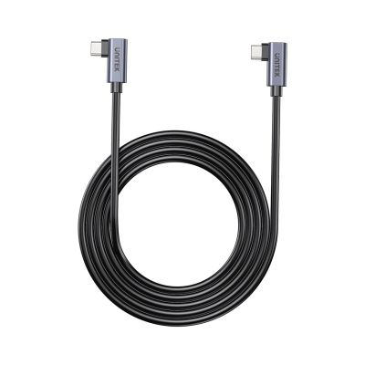 UNITEK USB-C CABLE ANGLED 90°/90° PD 100W M/M 0.5M
