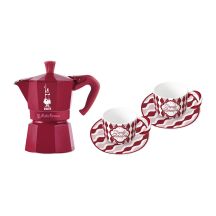 BIALETTI 5460 Moka Pot Set for 3 Cups + 2 Cups