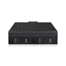 Icy Dock MB105VP-B Hard Drive Enclosure SSD Case Black