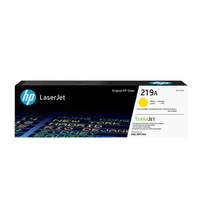 HP Original 219A LaserJet Yellow Toner Cartridge