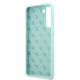 7. Guess GUHCS21MLSLMGLB S21+ G996 blue/blue hardcase Silicone Script Metal Logo