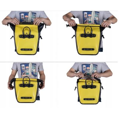 2. Rockbros Side Carrier Bag AS-003-1Y Yellow