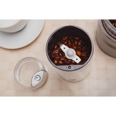 9. ELDOM MK50 CAFF COFFEE GRINDER, 200 W POWER, STEEL BLADE, PULSE BUTTON