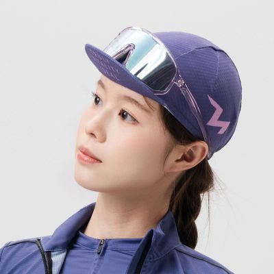 2. Rockbros M013 TVI Cycling Cap - Purple