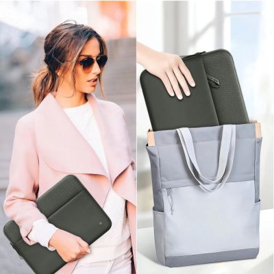 13. Tech-Protect Sleeve Laptop Bag 13-14 - Green