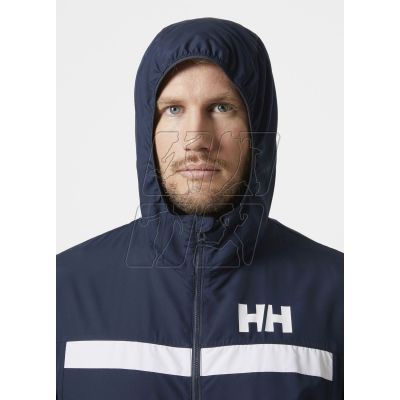 4. Helly Hansen Salt Striped Windbreaker JKT M Jacket 34453 597