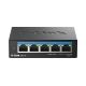 9. D-Link 5-Port Multi-Gigabit 2.5G Desktop Switch - Unmanaged - L2 - 2.5G Ethernet (100/1000/2500)