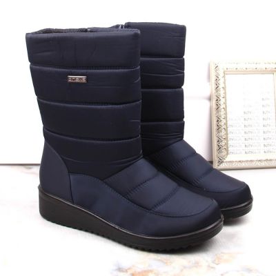 13. News W EVE436B navy blue high ankle boots