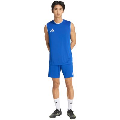 7. Men's adidas Entrada 26 Sleeveless Jersey Blue KB3931