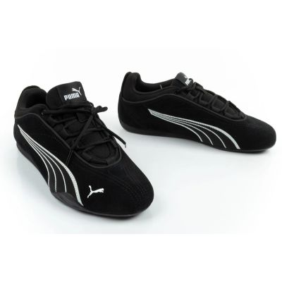 5. Puma women's sports shoes Catch Soleil SD black natural leather fashionable