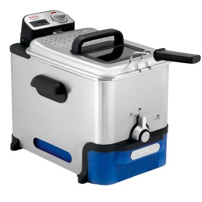 15. Tefal FR8040 deep fryer, capacity 3.5l, Schwarz color, stainless steel, power 2300W, dimensions 34.8 cm x 46.4 cm