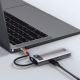 11. Baseus Metal Gleam Series 5-in-1 Multifunctional HUB USB Type C - USB Type C Power Delivery 100 W / HDMI 4K 30 Hz / 3x USB 3.2 Gen 1 (CAHUB-CX0G)