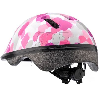 6. Bike helmet Meteor KS06 Hearts pink size XS 44-48cm Jr 24818