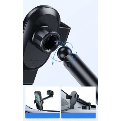 19. Baseus telescopic gravity car holder for the windshield black (SUYL-JY01)