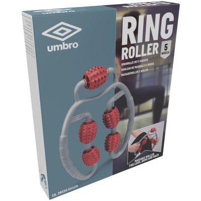 11. UMBRO FITNESS ROLLER 5 ROLLERS RED
